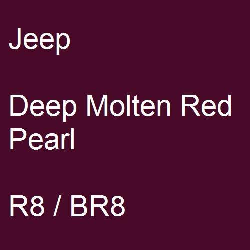 Jeep, Deep Molten Red Pearl, R8 / BR8.